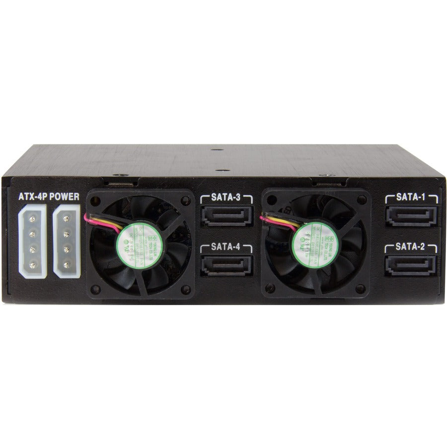 Alternate-Image2 Image for StarTech 4-Bay Mobile Rack Backplane for 2.5in SATA/SAS Drives, TAA