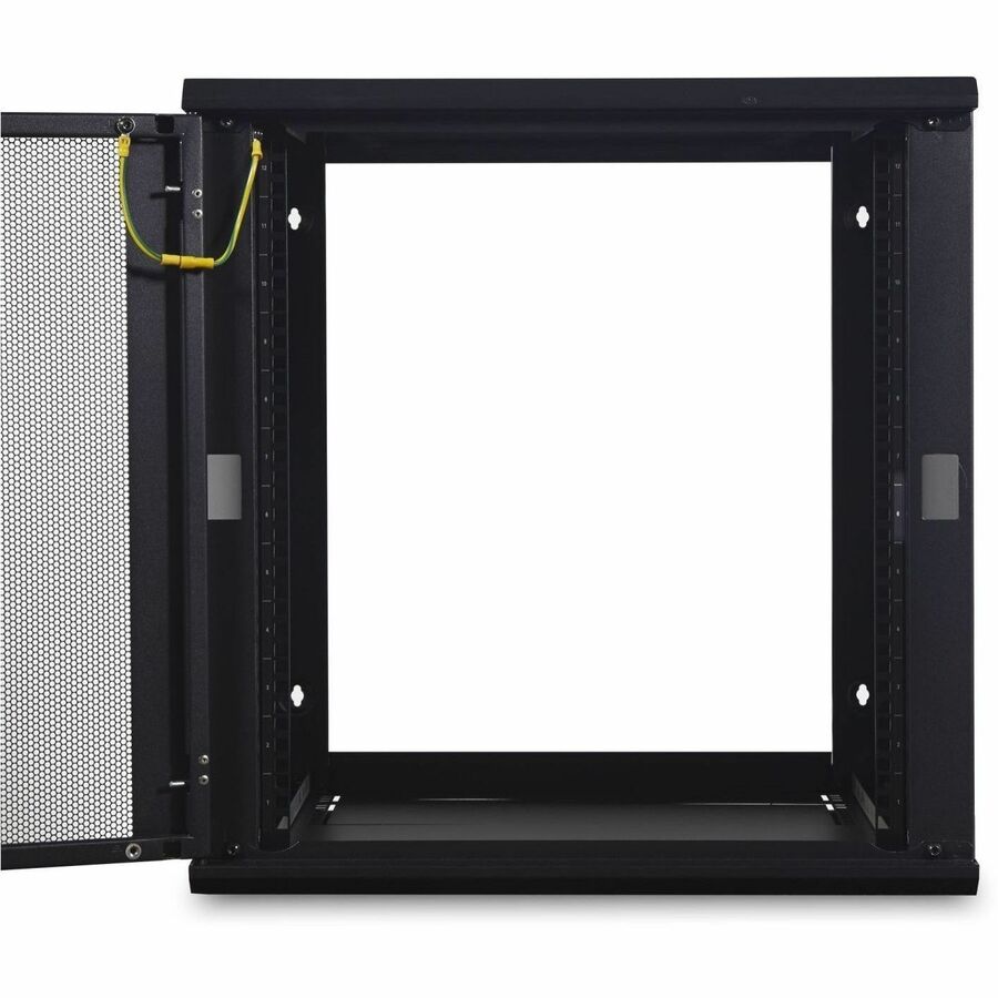Alternate-Image3 Image for APC NetShelter 12U Wallmount Rack Cabinet Single Hinged Server Depth Unassembled