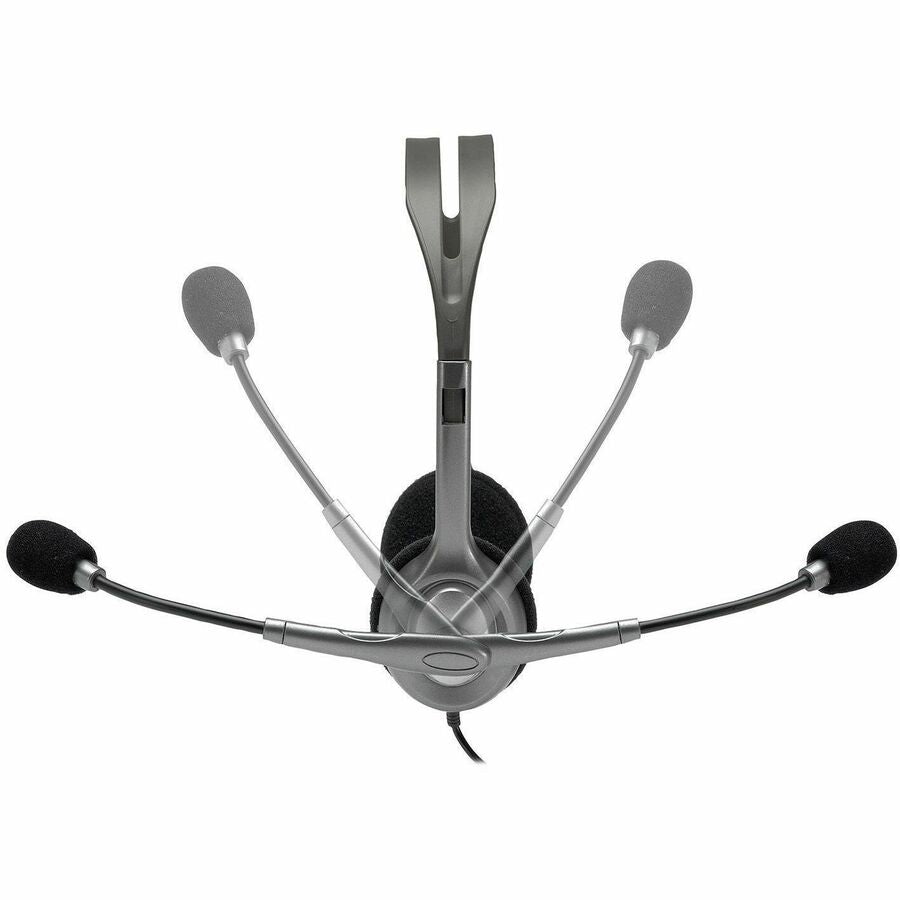 Alternate-Image3 Image for Logitech H111 Dual Plug Computer Stereo Headset