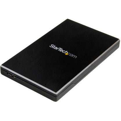 Main Image for StarTech 2.5" External Hard Drive Enclosure - Supports UASP - Aluminum - USB 3.1 Enclosure - SSD/HDD Enclosure, TAA