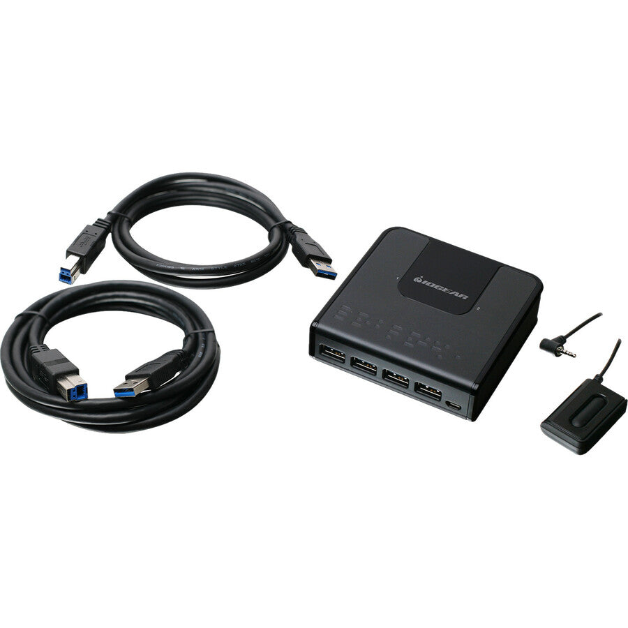 Alternate-Image2 Image for IOGEAR 2x4 USB 3.0 Peripheral Sharing Switch