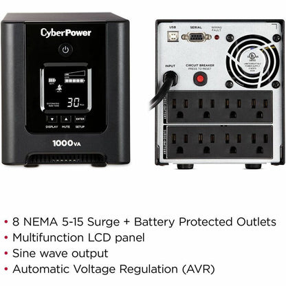 Alternate-Image3 Image for CyberPower OR1000PFCLCD PFC Sinewave UPS Systems