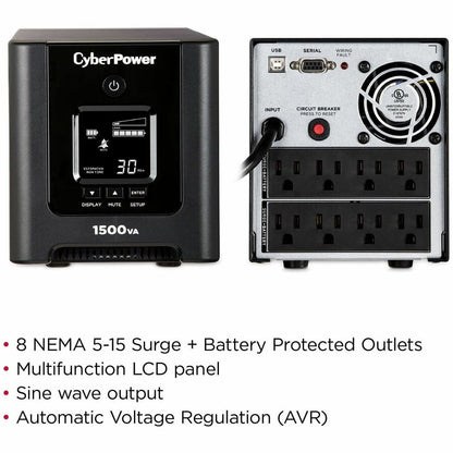 Alternate-Image2 Image for CyberPower OR1500PFCLCD PFC Sinewave UPS Systems