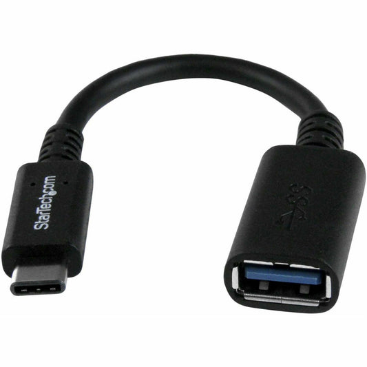 Main Image for StarTech.com USB-C to USB Adapter - 6in - USB 3.0 (5Gbps) USB-IF Certified - USB-C to USB-A - USB 3.2 Gen 1 - USB C Adapter - USB Type C
