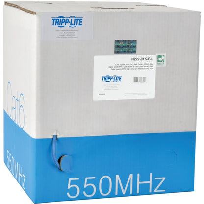 Main Image for Tripp Lite by Eaton Cat6 Gigabit Solid Core UTP PVC Bulk Ethernet Cable Blue 1000 ft. (304.8 m) TAA