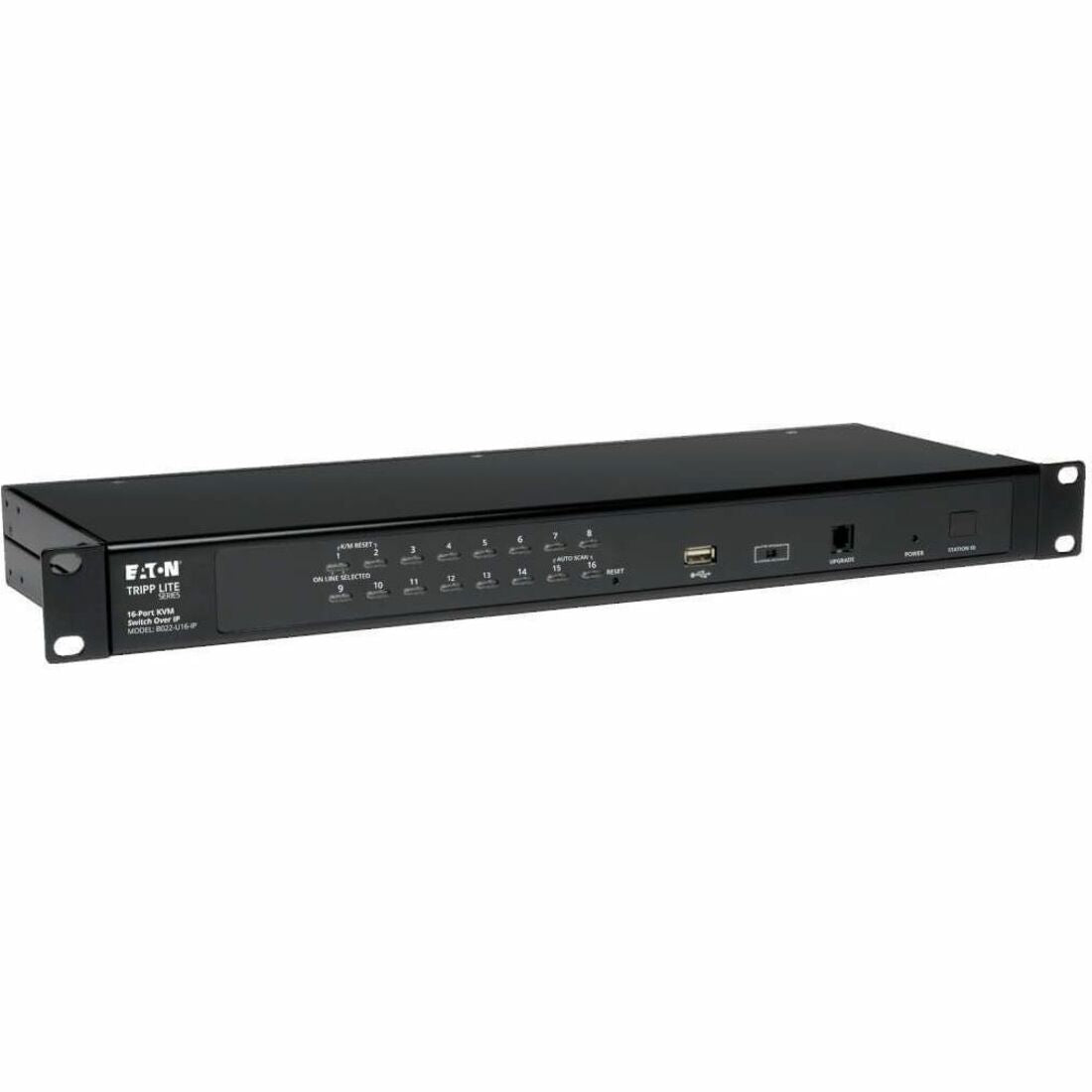 Main Image for Tripp Lite by Eaton 16-Port Rackmount KVM Switch w/ Built in IP and On Screen Display 1U