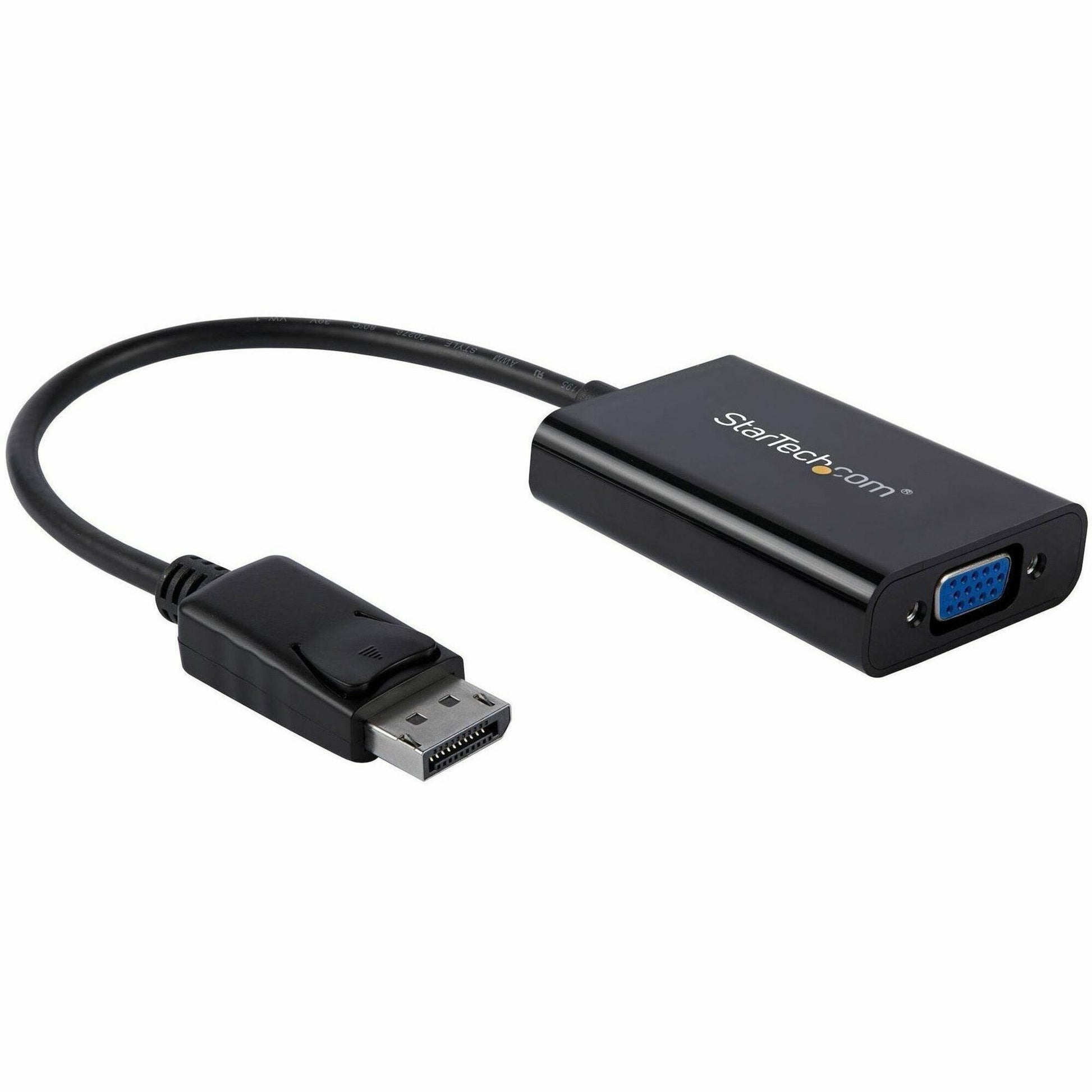 Main Image for StarTech.com DisplayPort to VGA Adapter with Audio - DP to VGA Converter - 1920x1200