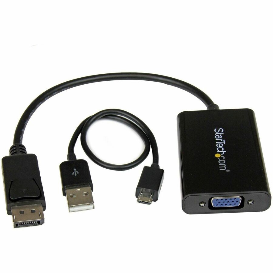 Alternate-Image3 Image for StarTech.com DisplayPort to VGA Adapter with Audio - DP to VGA Converter - 1920x1200