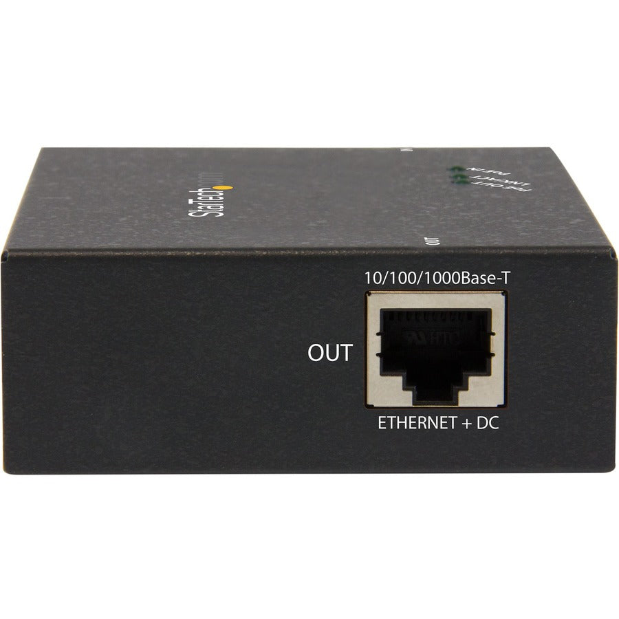 Alternate-Image1 Image for StarTech.com 1 Port Gigabit PoE+ Extender - 802.3at and 802.3af - 100 m (330 ft) - Power over Ethernet Extender - PoE Repeater Network Extender