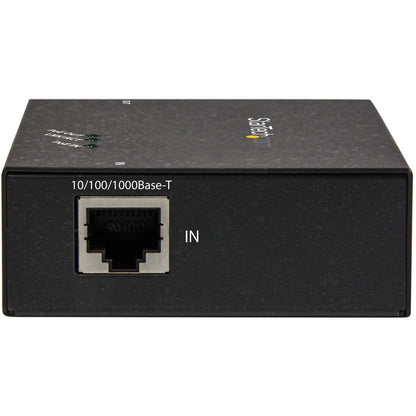Alternate-Image2 Image for StarTech.com 1 Port Gigabit PoE+ Extender - 802.3at and 802.3af - 100 m (330 ft) - Power over Ethernet Extender - PoE Repeater Network Extender