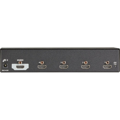 Rear Image for Black Box 4K HDMI Splitter - 1x4