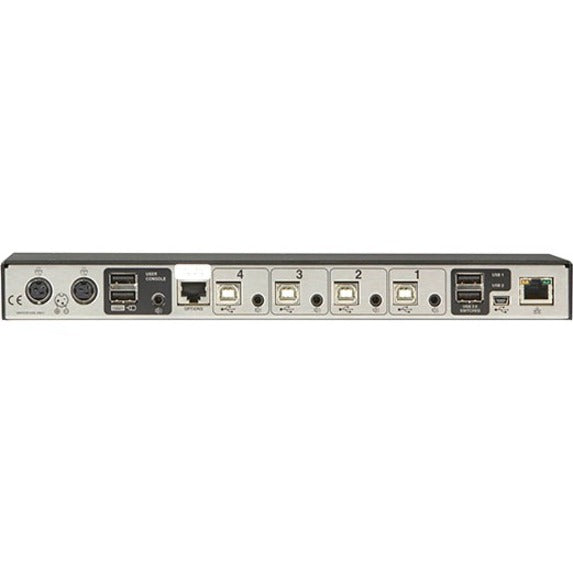 Rear Image for Emerald&reg; KM Switch with Glide & Switch Mouse Switching
