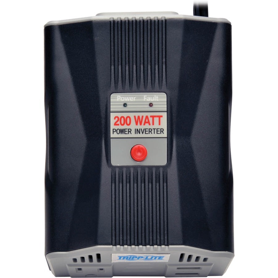 Top Image for Eaton Tripp Lite Series 200W PowerVerter Ultra-Compact Car Inverter with Outlet and 2 USB Charging Ports