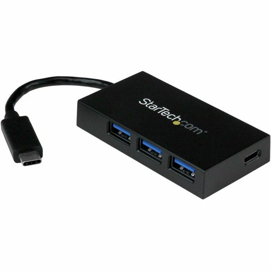 Main Image for StarTech.com USB C Hub? 4 Port USB-C to USB-A (3x) and USB-C (1x)? Bus Powered USB Hub? USB Type C Hub? Port Expander