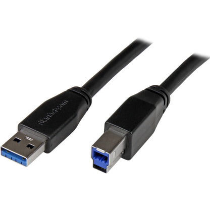 Main Image for StarTech.com 10m 30 ft Active USB 3.0 (5Gbps) USB-A to USB-B Cable - M/M - USB A to B Cable - USB 3.2 Gen 1