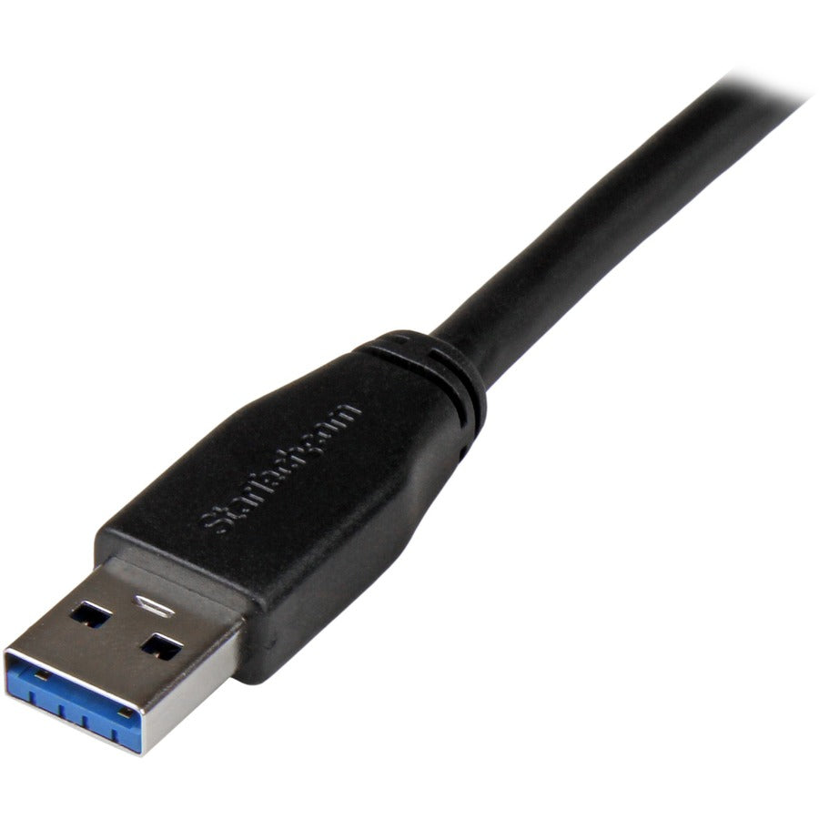 Alternate-Image1 Image for StarTech.com 5m 15 ft Active USB 3.0 (5Gbps) USB-A to USB-B Cable - M/M - USB A to B Cable - USB 3.2 Gen 1