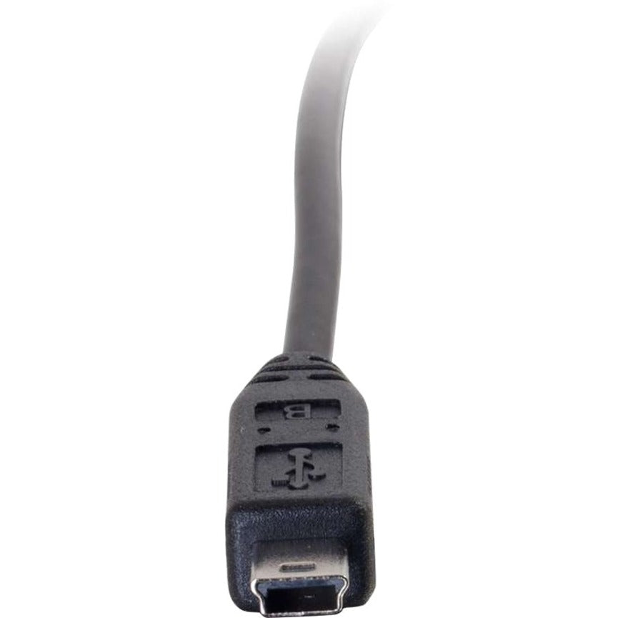 Left Image for C2G 3ft USB C to USB Mini B Cable - M/M