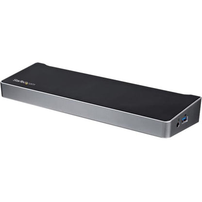 Main Image for StarTech.com USB 3.0 Triple Monitor Docking Station - Compatible with Windows / macOS - Supports Three Displays - 2 x DisplayPort and HDMI or 4K Ultra HD on a Single Monitor - USB3DOCKH2DP