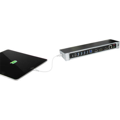 Alternate-Image7 Image for StarTech.com USB 3.0 Triple Monitor Docking Station - Compatible with Windows / macOS - Supports Three Displays - 2 x DisplayPort and HDMI or 4K Ultra HD on a Single Monitor - USB3DOCKH2DP