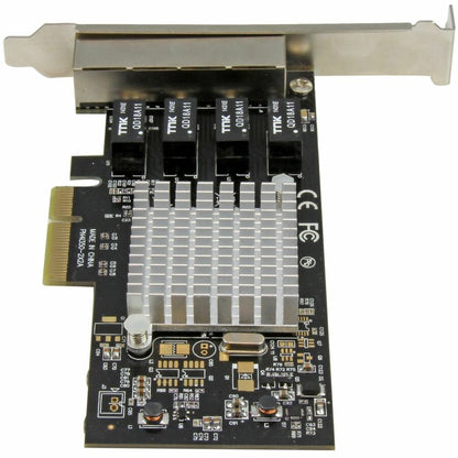 Alternate-Image4 Image for StarTech.com 4-Port Gigabit Ethernet Network Card - PCI Express, Intel I350 NIC - Quad Port PCIe Network Adapter Card w/ Intel Chip