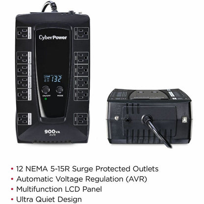 Alternate-Image1 Image for CyberPower AVRG900LCD Intelligent LCD UPS Systems