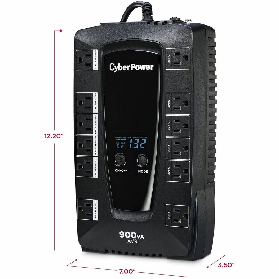 Alternate-Image2 Image for CyberPower AVRG900LCD Intelligent LCD UPS Systems