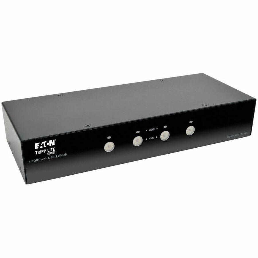 Main Image for Eaton Tripp Lite Series 4-Port DisplayPort KVM Switch with Audio, Cables and USB 3.0 SuperSpeed Hub