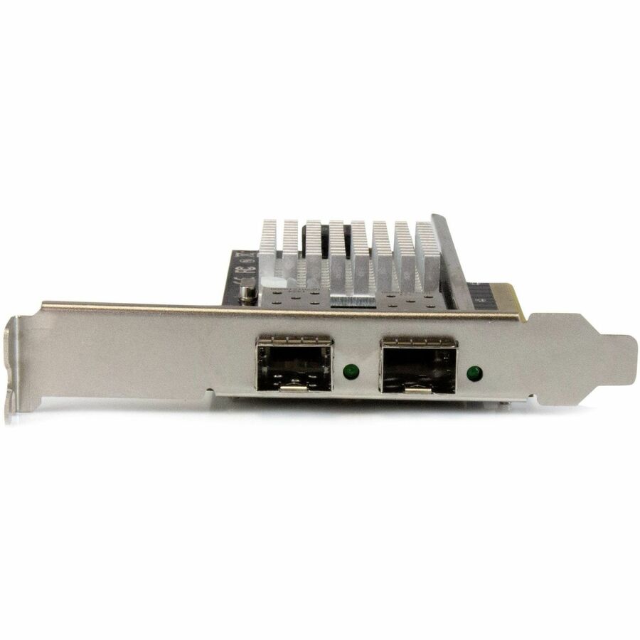 Alternate-Image2 Image for StarTech.com 10G Network Card - 2x 10G Open SFP+ Multimode LC Fiber Connector - Intel 82599 Chip - Gigabit Ethernet Card