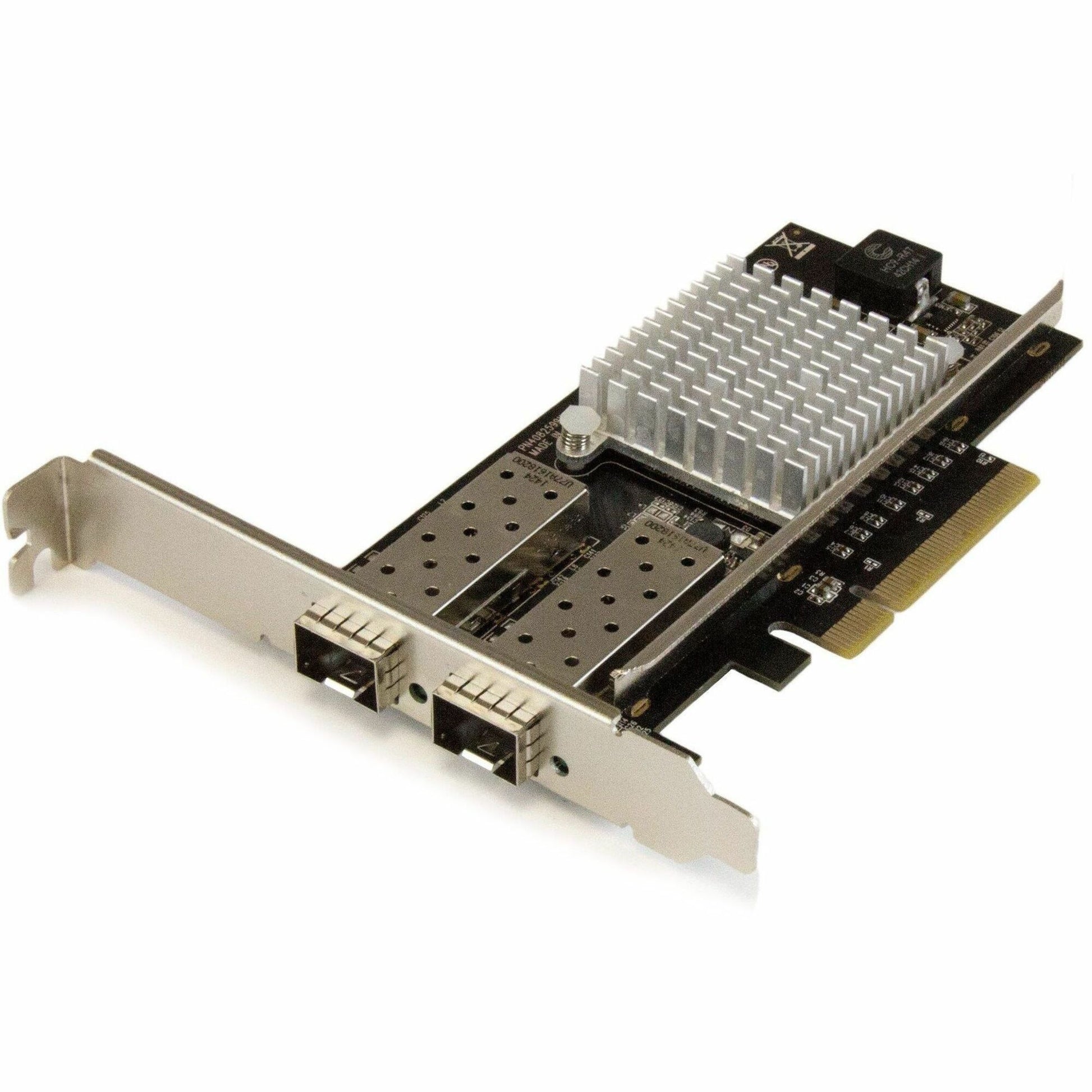 Main Image for StarTech.com 10G Network Card - 2x 10G Open SFP+ Multimode LC Fiber Connector - Intel 82599 Chip - Gigabit Ethernet Card