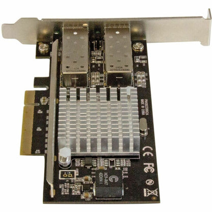 Alternate-Image4 Image for StarTech.com 10G Network Card - 2x 10G Open SFP+ Multimode LC Fiber Connector - Intel 82599 Chip - Gigabit Ethernet Card