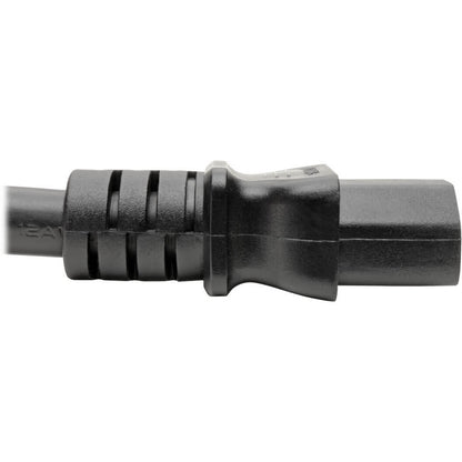 Alternate-Image3 Image for Eaton Tripp Lite Series C20 to C13 Power Cord for Computer - Heavy-Duty, 15A, 100-250V, 14 AWG, 3 ft. (0.91 m), Black