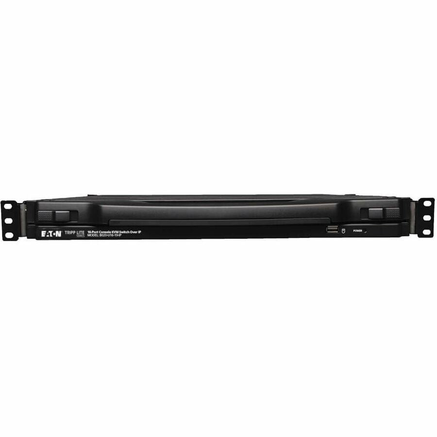 Alternate-Image2 Image for Tripp Lite by Eaton NetDirector 16-Port 1U Rack-Mount Console IP KVM Switch with 19 in. LCD