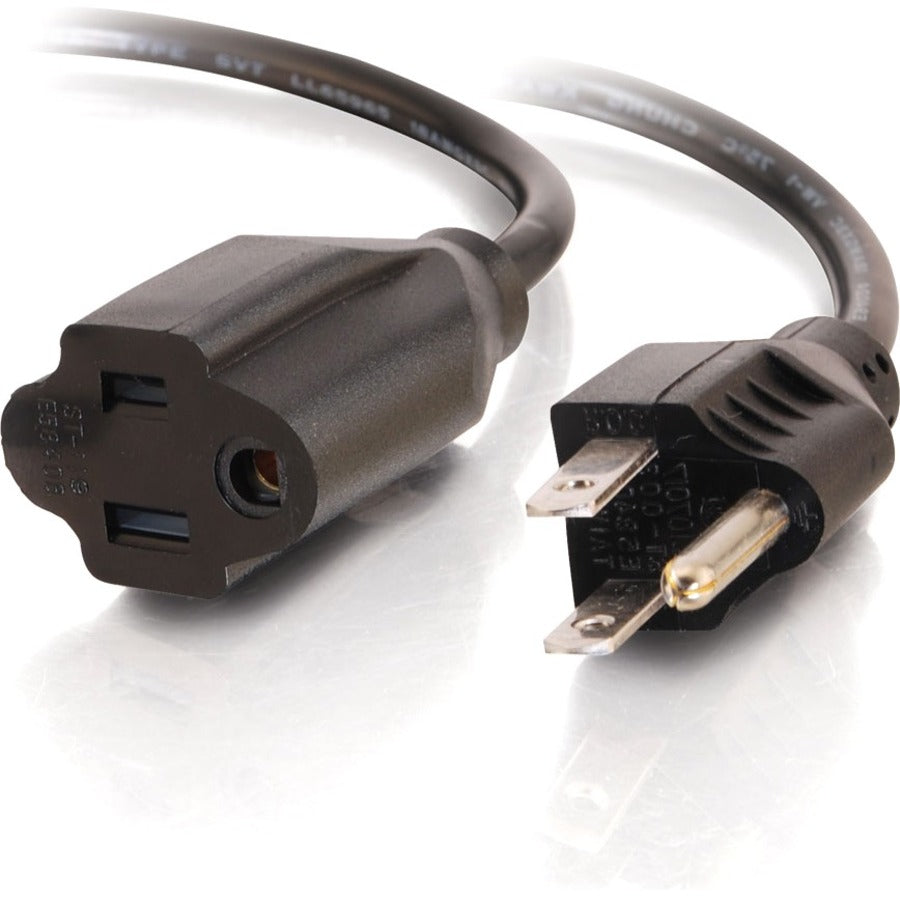 Main Image for C2G 10ft Power Extension Cord - 18 AWG - NEMA 5-15P to NEMA 5-15R