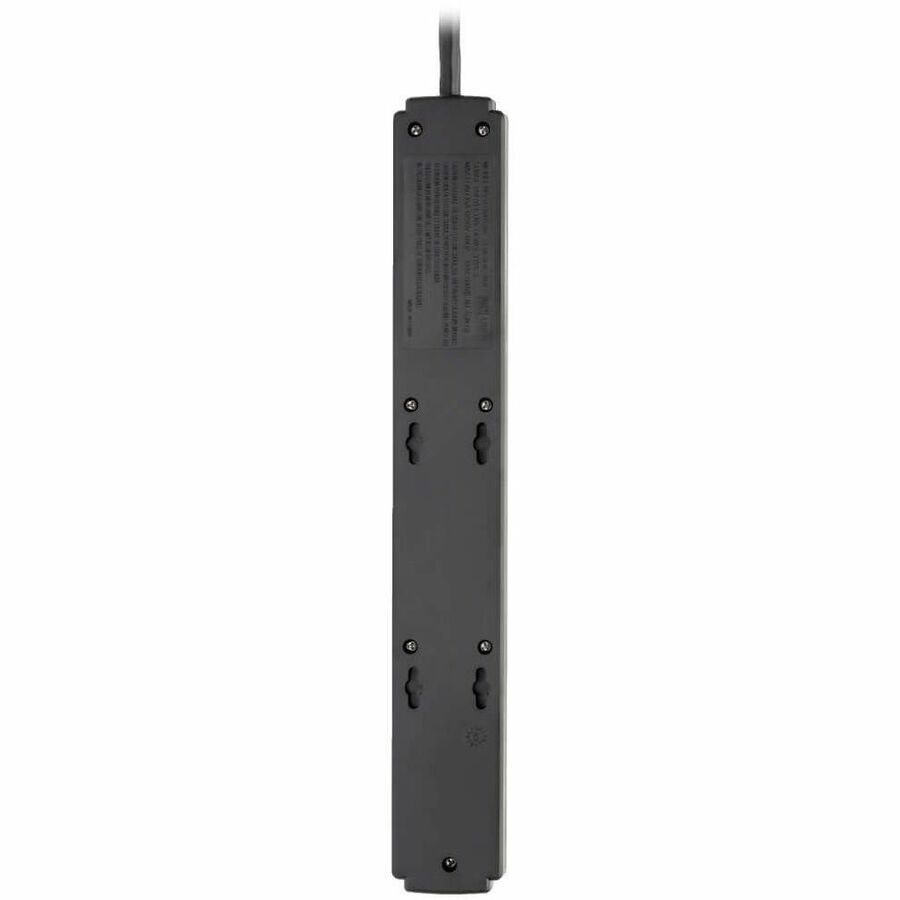Alternate-Image1 Image for Eaton Tripp Lite Series Protect It! 6-Outlet Surge Protector, 6 ft. Cord, 990 Joules, 2 USB Ports (2.1A), Black Housing