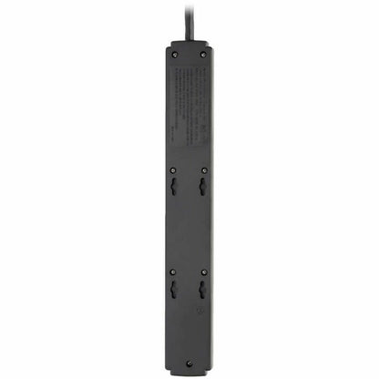 Alternate-Image1 Image for Eaton Tripp Lite Series Protect It! 6-Outlet Surge Protector, 6 ft. Cord, 990 Joules, 2 USB Ports (2.1A), Black Housing