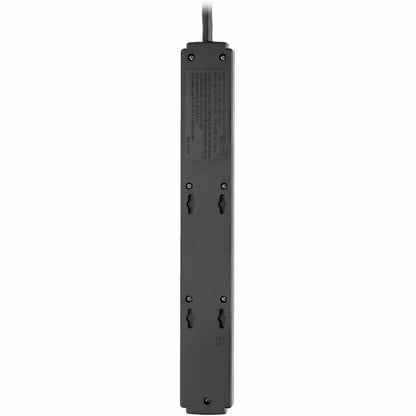 Bottom Image for Eaton Tripp Lite Series Protect It! 6-Outlet Surge Protector, 6 ft. Cord, 990 Joules, 2 USB Ports (2.1A), Black Housing