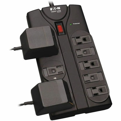 Alternate-Image2 Image for Eaton Tripp Lite Series Protect It! 8-Outlet Surge Protector, 8 ft. (2.43 m) Cord, 1440 Joules, Black Housing