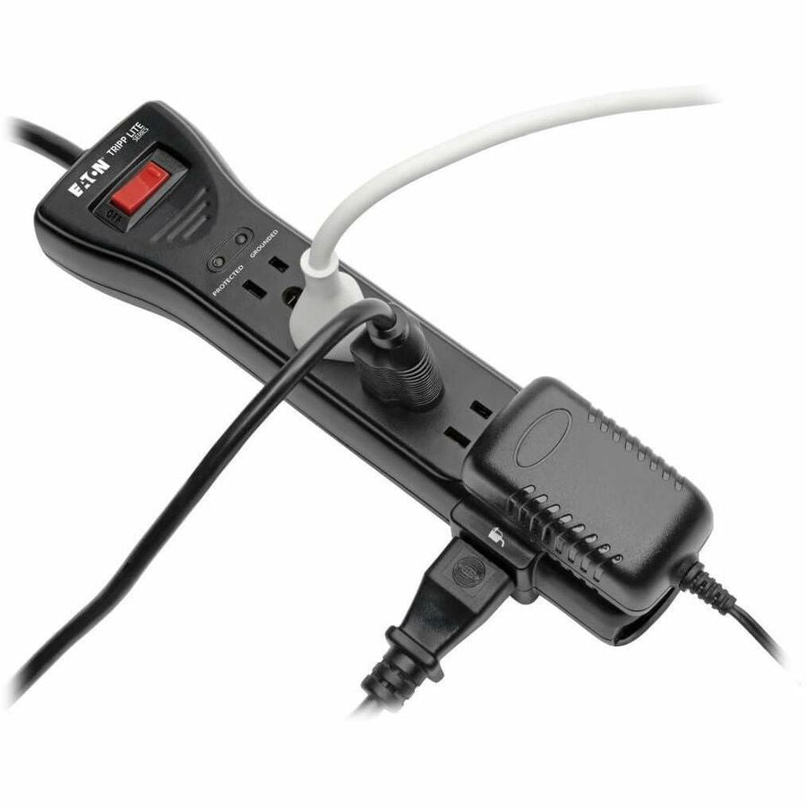 Alternate-Image4 Image for Eaton Tripp Lite Series Protect It! 7-Outlet Surge Protector, 25 ft. Cord, 2160 Joules, Black Housing