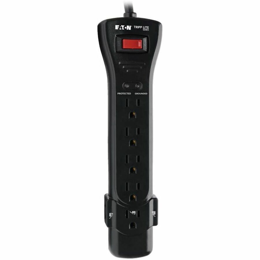 Alternate-Image5 Image for Eaton Tripp Lite Series Protect It! 7-Outlet Surge Protector, 25 ft. Cord, 2160 Joules, Black Housing