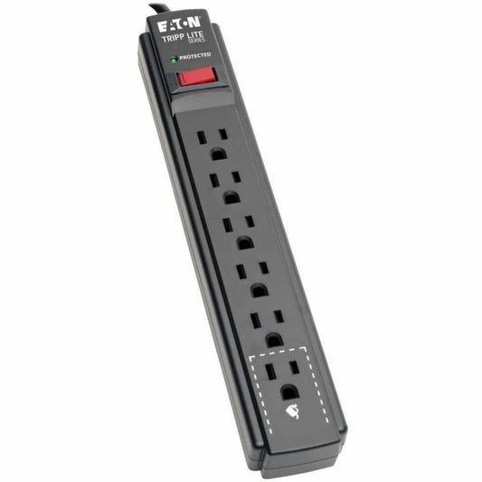 Main Image for Eaton Tripp Lite Series Protect It! 6-Outlet Surge Protector, 15 ft. Cord, 790 Joules, Black Housing