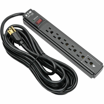 Alternate-Image7 Image for Eaton Tripp Lite Series Protect It! 6-Outlet Surge Protector, 15 ft. Cord, 790 Joules, Black Housing