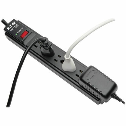 Alternate-Image4 Image for Eaton Tripp Lite Series Protect It! 6-Outlet Surge Protector, 15 ft. Cord, 790 Joules, Black Housing