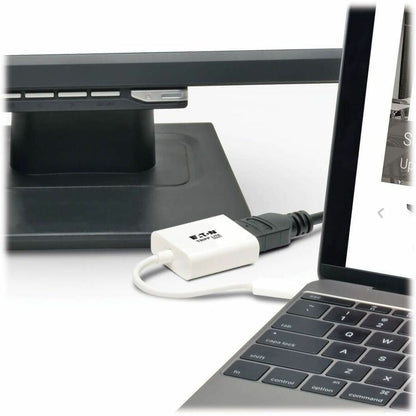 Alternate-Image1 Image for Eaton Tripp Lite Series USB 3.2 Gen1 Type-C to HDMI 4K Adapter with Alternate Mode - DP 1.2, White