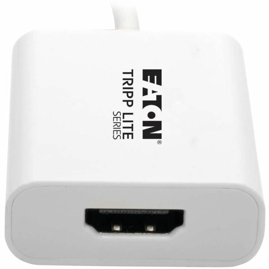 Alternate-Image2 Image for Eaton Tripp Lite Series USB 3.2 Gen1 Type-C to HDMI 4K Adapter with Alternate Mode - DP 1.2, White