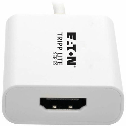 Alternate-Image2 Image for Eaton Tripp Lite Series USB 3.2 Gen1 Type-C to HDMI 4K Adapter with Alternate Mode - DP 1.2, White