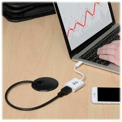 Alternate-Image6 Image for Eaton Tripp Lite Series USB 3.2 Gen1 Type-C to HDMI 4K Adapter with Alternate Mode - DP 1.2, White