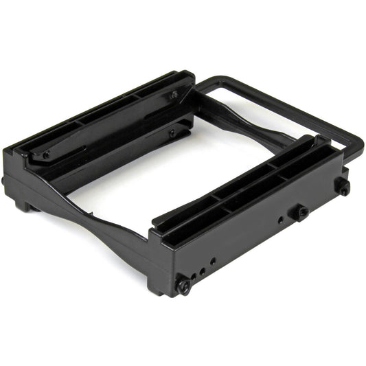 Main Image for StarTech.com Dual 2.5" SSD/HDD Mounting Bracket for 3.5" Drive Bay - Tool-Less Installation - 2-Drive Adapter Bracket for Desktop Computer