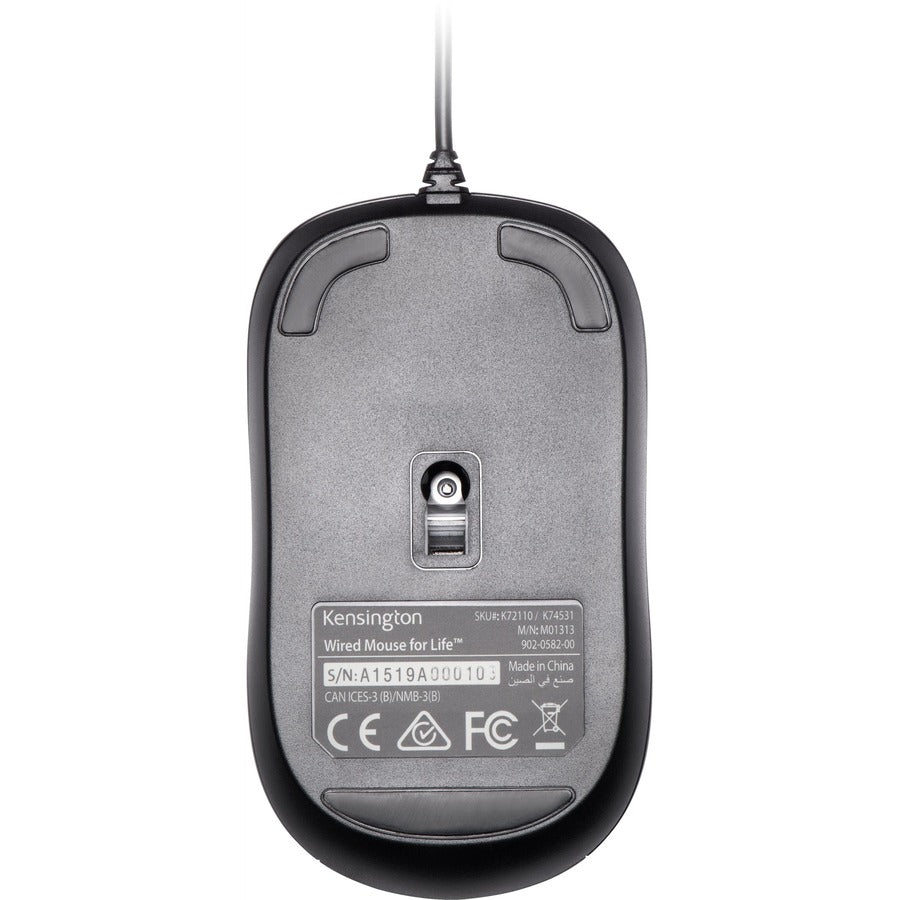 Alternate-Image2 Image for Kensington Mouse for Life USB Three-Button Mouse