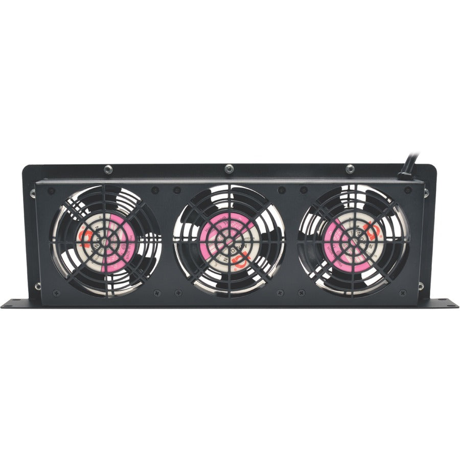 Bottom Image for Tripp Lite by Eaton SmartRack 1U Fan Tray 3 120V High-Performance Fans 210 CFM 5-15P Plug
