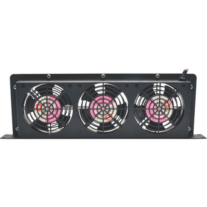 Bottom Image for Tripp Lite by Eaton SmartRack 1U Fan Tray 3 120V High-Performance Fans 210 CFM 5-15P Plug